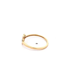 Anillo Huella de Perro de Oro Amarillo 18K