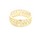 Anillo Filigrana de Oro Amarillo 18K