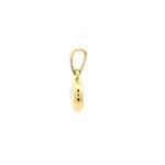 Colgante Punto de Luz de Oro Amarillo 18K con Piedra Incolora