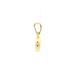 Colgante Punto de Luz de Oro Amarillo 18K con Piedra Incolora