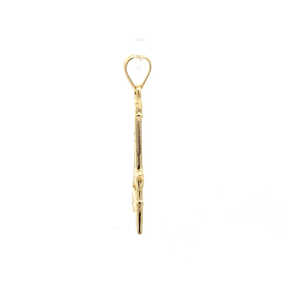 Colgante Torre Eiffel de Oro Amarillo 18K con Valier