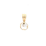 Colgante Punto de Luz de Oro Amarillo 18K con Piedra Incolora