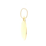 Colgante Medalla Balanza de Oro Amarillo 18K con Valier