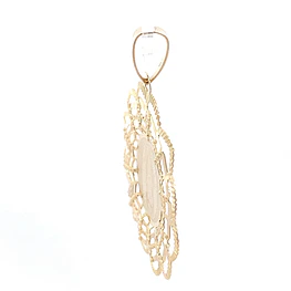 Colgante Medalla Calada Virgen de Oro Amarillo 18K