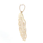 Colgante Medalla Calada Virgen de Oro Amarillo 18K