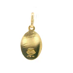 Colgante Medalla Virgen de Guadalupe de Oro Amarillo 18K