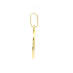 Colgante Medalla Virgen de Guadalupe de Oro Amarillo 18K