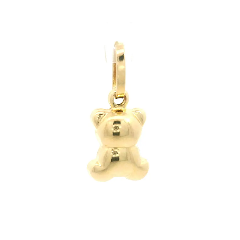 Colgante Oso de Oro Amarillo 18K