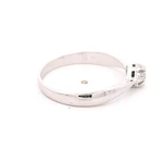 Anillo Solitario De Oro Blanco 18K Con Diamante Redondo