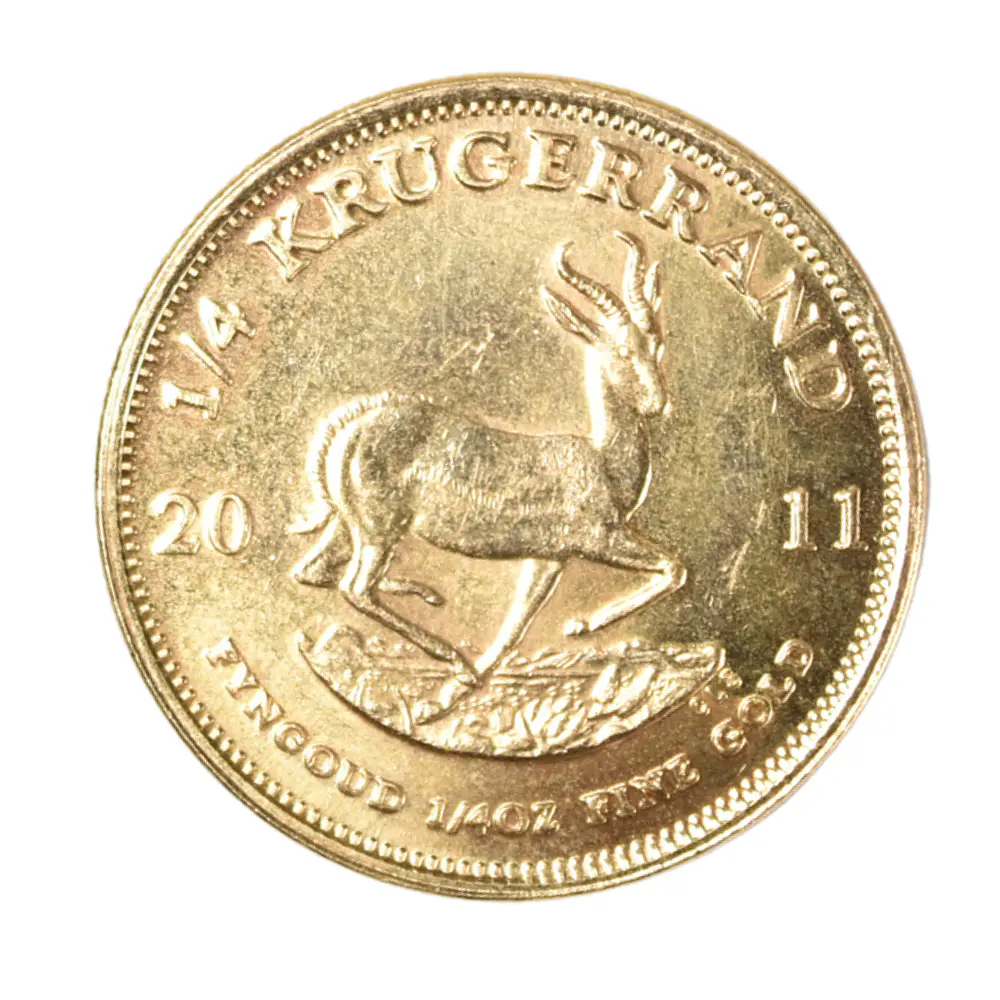 Moneda De Oro Krugerrand 1/10 Onza Sudáfrica 2012