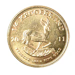 Moneda De Oro Krugerrand 1/10 Onza Sudáfrica 2012