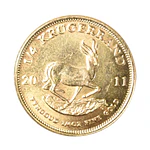 Moneda De Oro Krugerrand 1/4 Onza Sudáfrica 2011