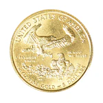 Moneda De Oro American Eagle 5 Dólares 1/10 Onza Estados Unidos 2012