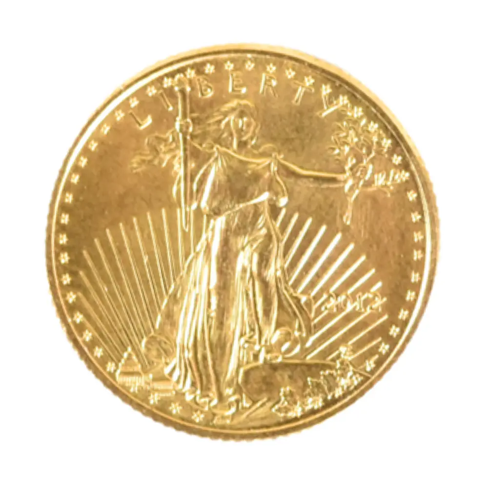 Moneda De Oro American Eagle 5 Dólares 1/10 Onza Estados Unidos 2012