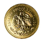Moneda de Oro 50 Pesos Centenario México 1922