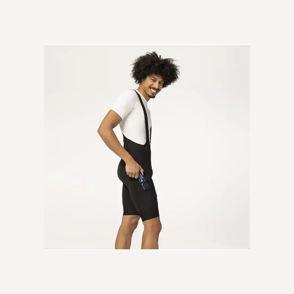 Calza Bibshort AGU Gravel Venture Hombre - Negro 2