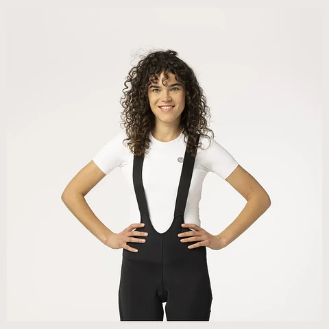 Calza Bibshort AGU Gravel Venture Mujer - Black