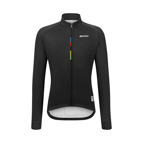 Chaqueta de Invierno Santini UCI Hombre - Black