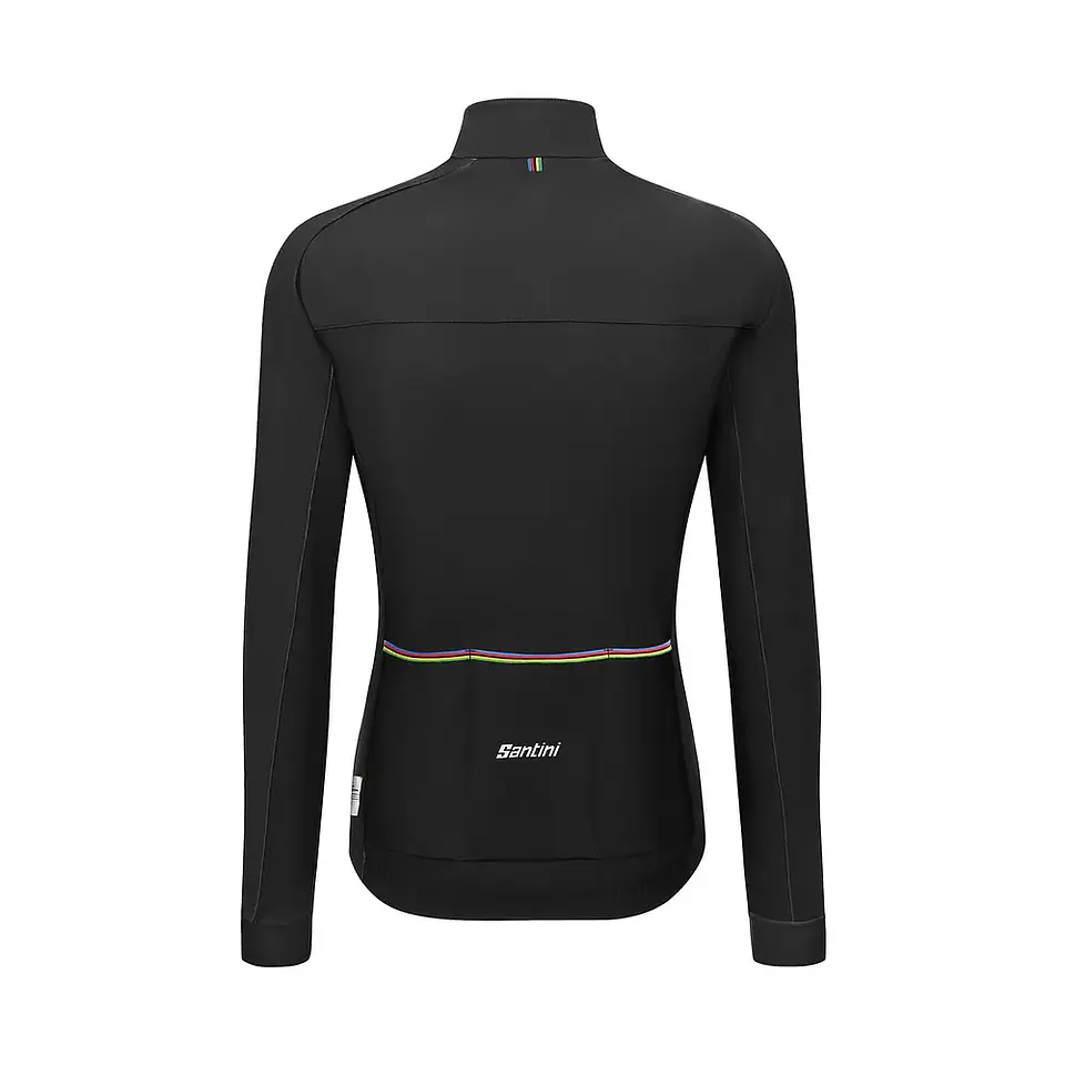 Chaqueta de Invierno Santini UCI Hombre - Black 2