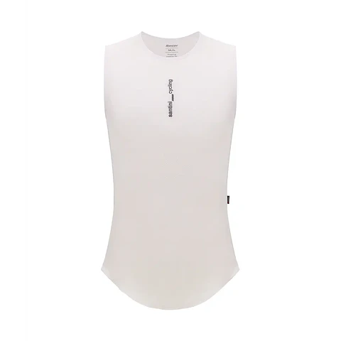 Camiseta Interior Santini Lieve - White