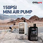 Bomba de Aire Electrica Portatil Cyclami HW-125 - 150 PSI - Miniatura 2