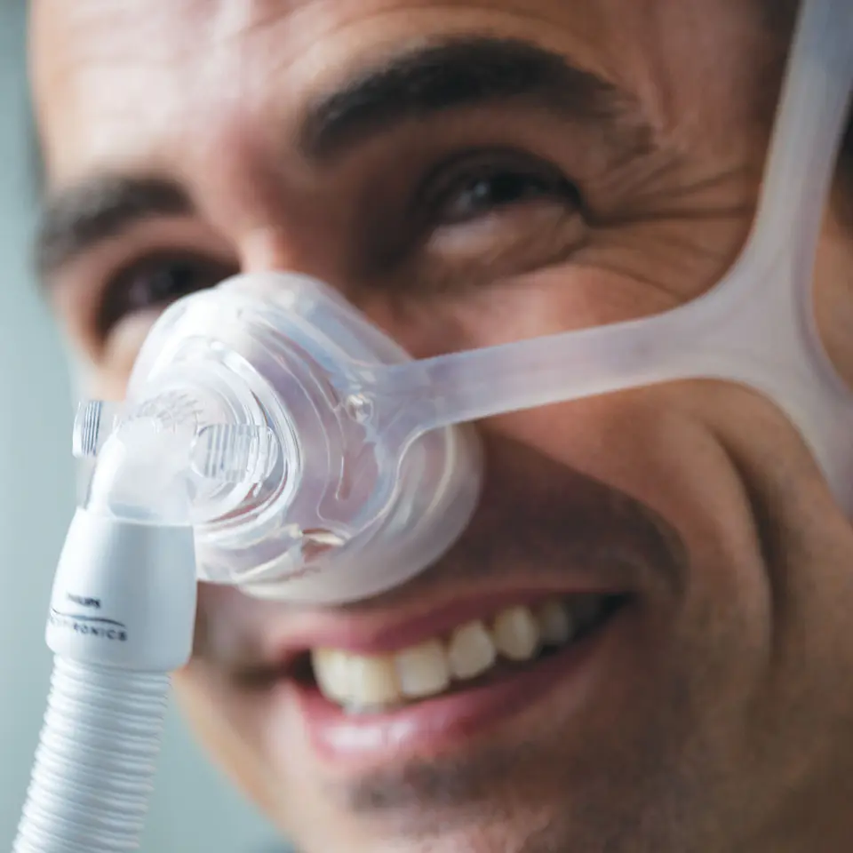 Philips Wisp Mascarilla Nasal CPAP marco transparente 4
