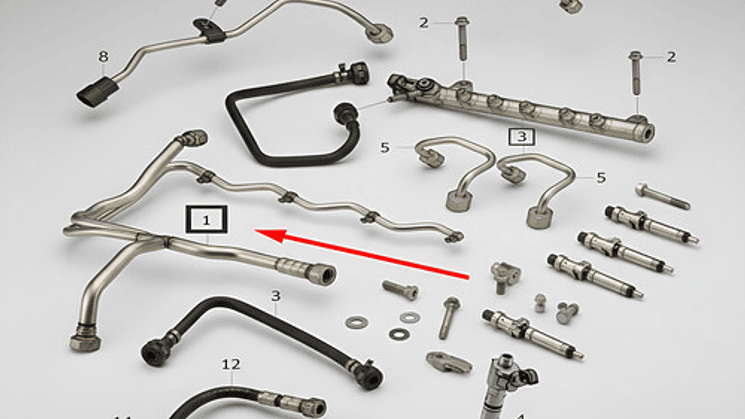 Manguera Retorno De Inyectores Volvo Xc90 2