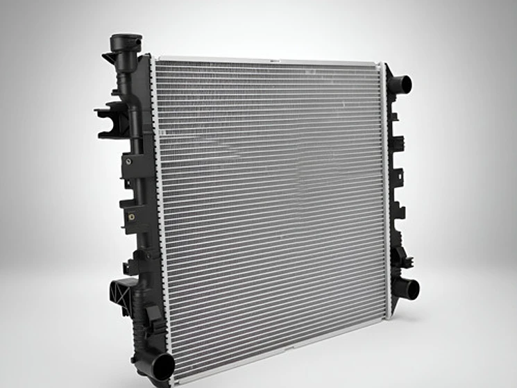 Radiador De Agua Dodge Ram 1500 - Dodge Ram 2500 2