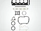 Kit Empaquetadura Audi A1 8x1 8xk 8xa 8xf 1.4l - Miniatura 1