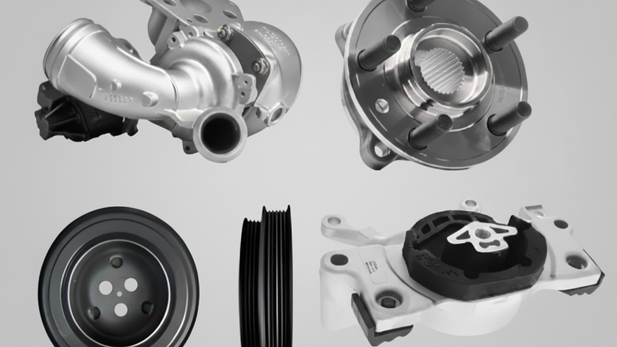 Poleas Damper  - Mazas  Turbos - Soportes Motor 