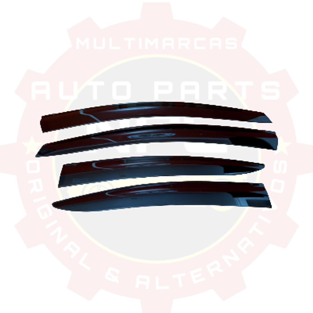 DEFLECTORES DE VENTANA ORIGINAL SUBARU IMPREZA 2