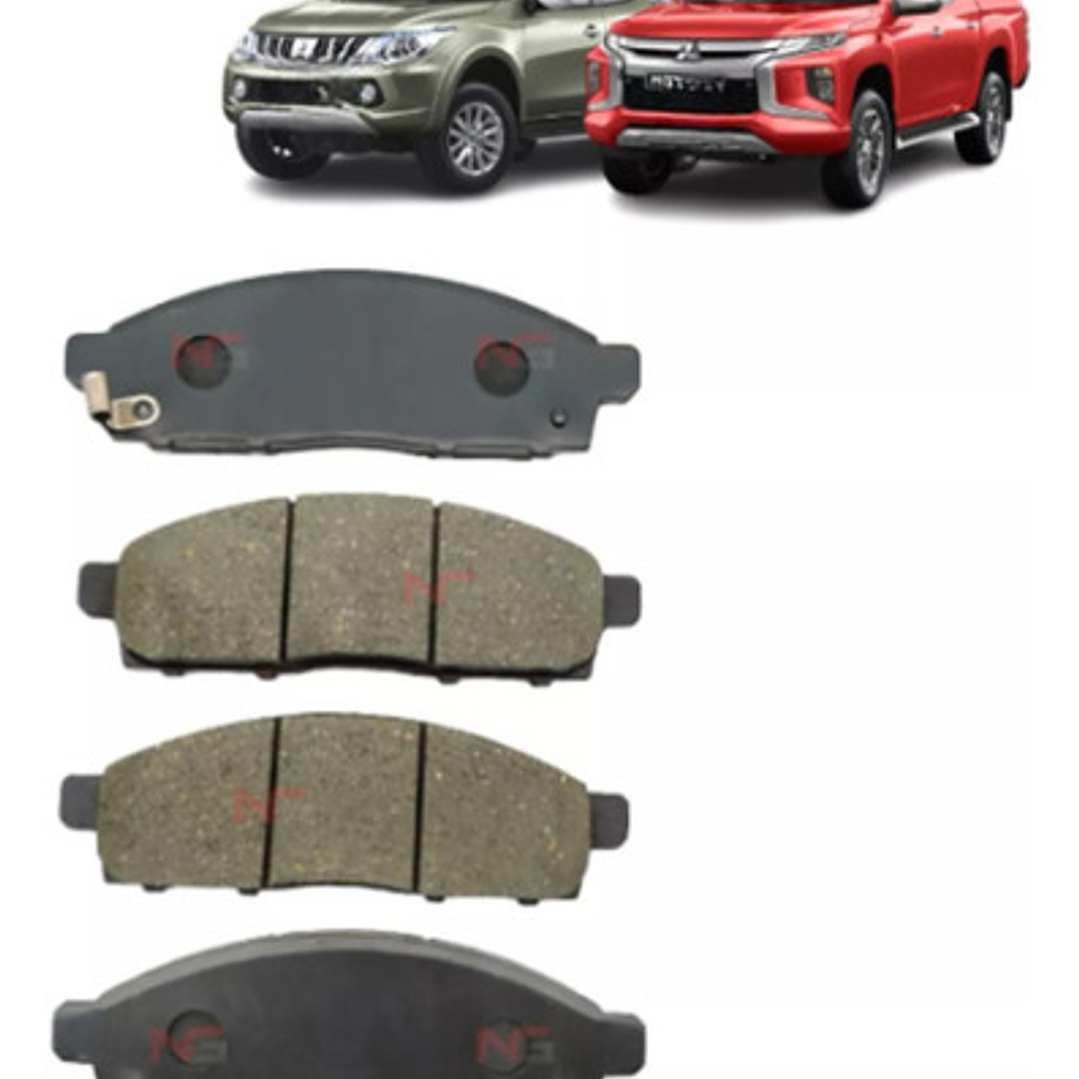 Pastillas De Freno Delant Mitsubishi L200 Dakar-katana-work 1