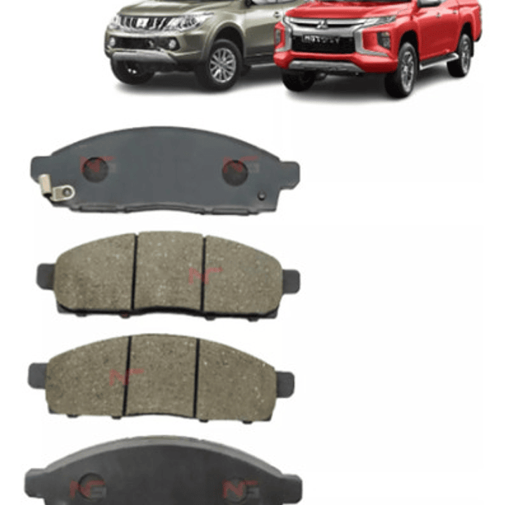 Pastillas De Freno Delant Mitsubishi L200 Dakar-katana-work 1