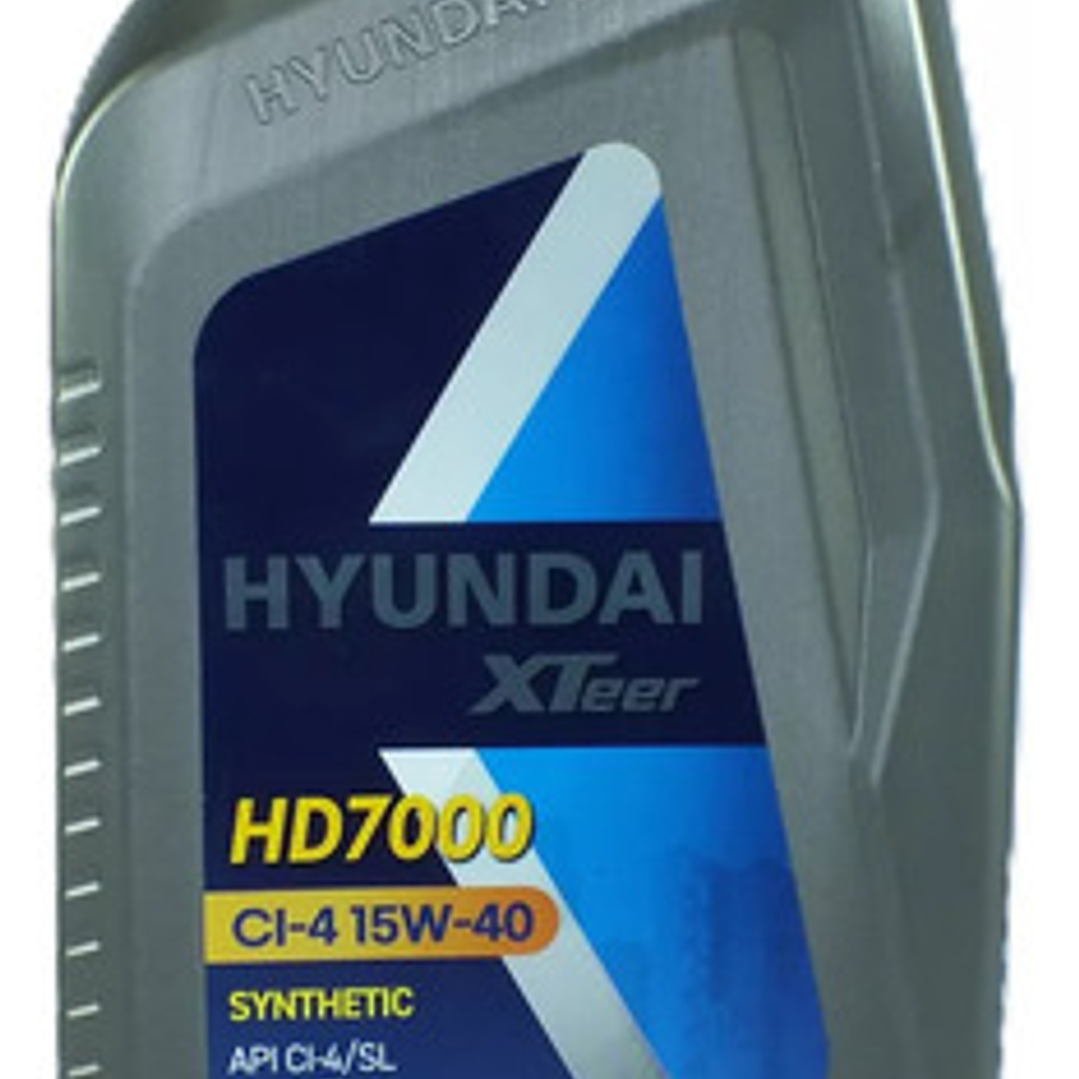 Aceite 15w40 Hyundai Hd 7000 Ci-4/sl 1 Litro 1