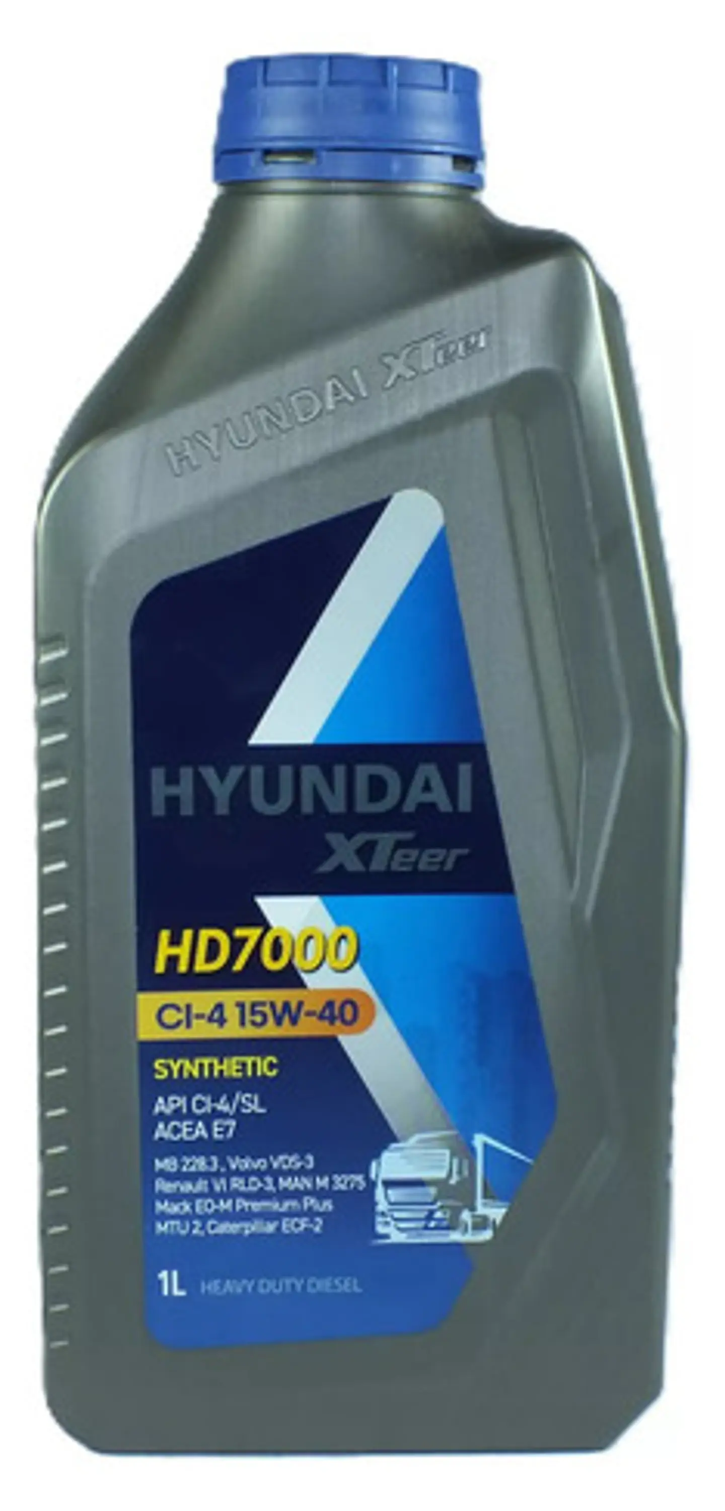 Aceite 15w40 Hyundai Hd 7000 Ci-4/sl 1 Litro 1