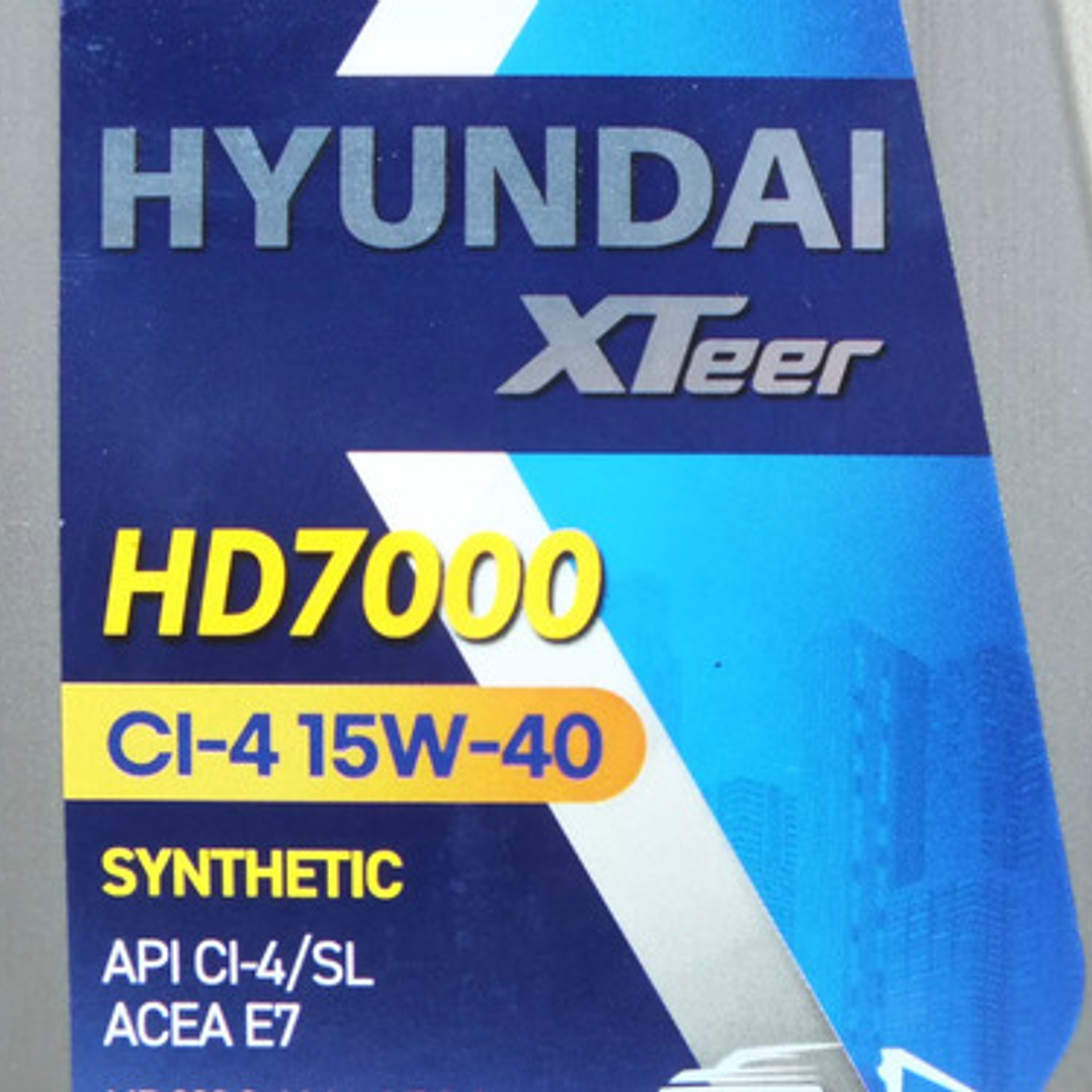 Aceite 15w40 Hyundai Hd 7000 Ci-4/sl 1 Litro 3
