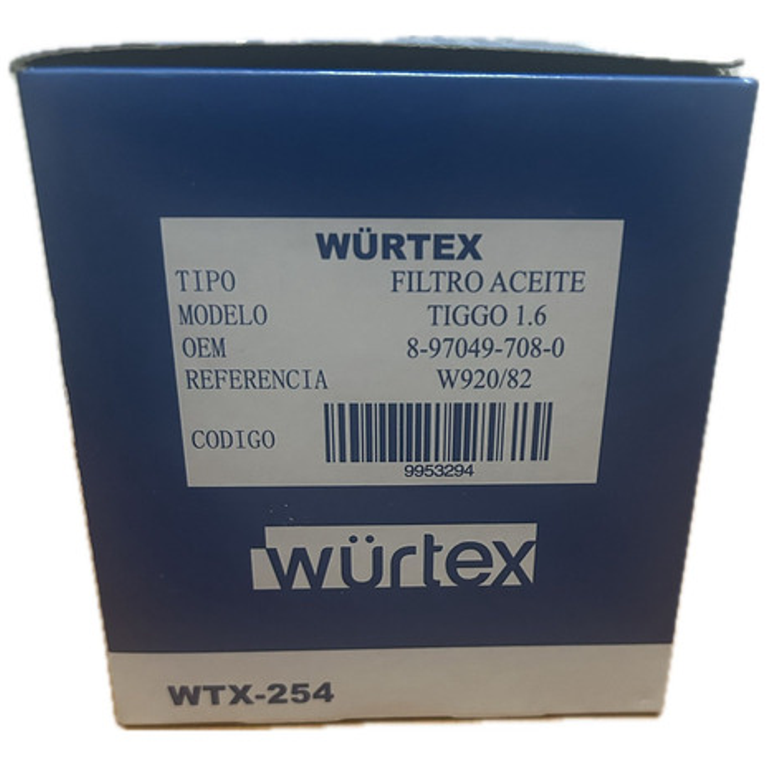 Filtro De Aceite Para Chery Tiggo 1.6 2008-2014 4