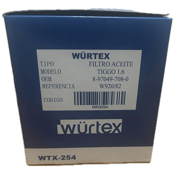 Filtro De Aceite Para Chery Tiggo 1.6 2008-2014 4
