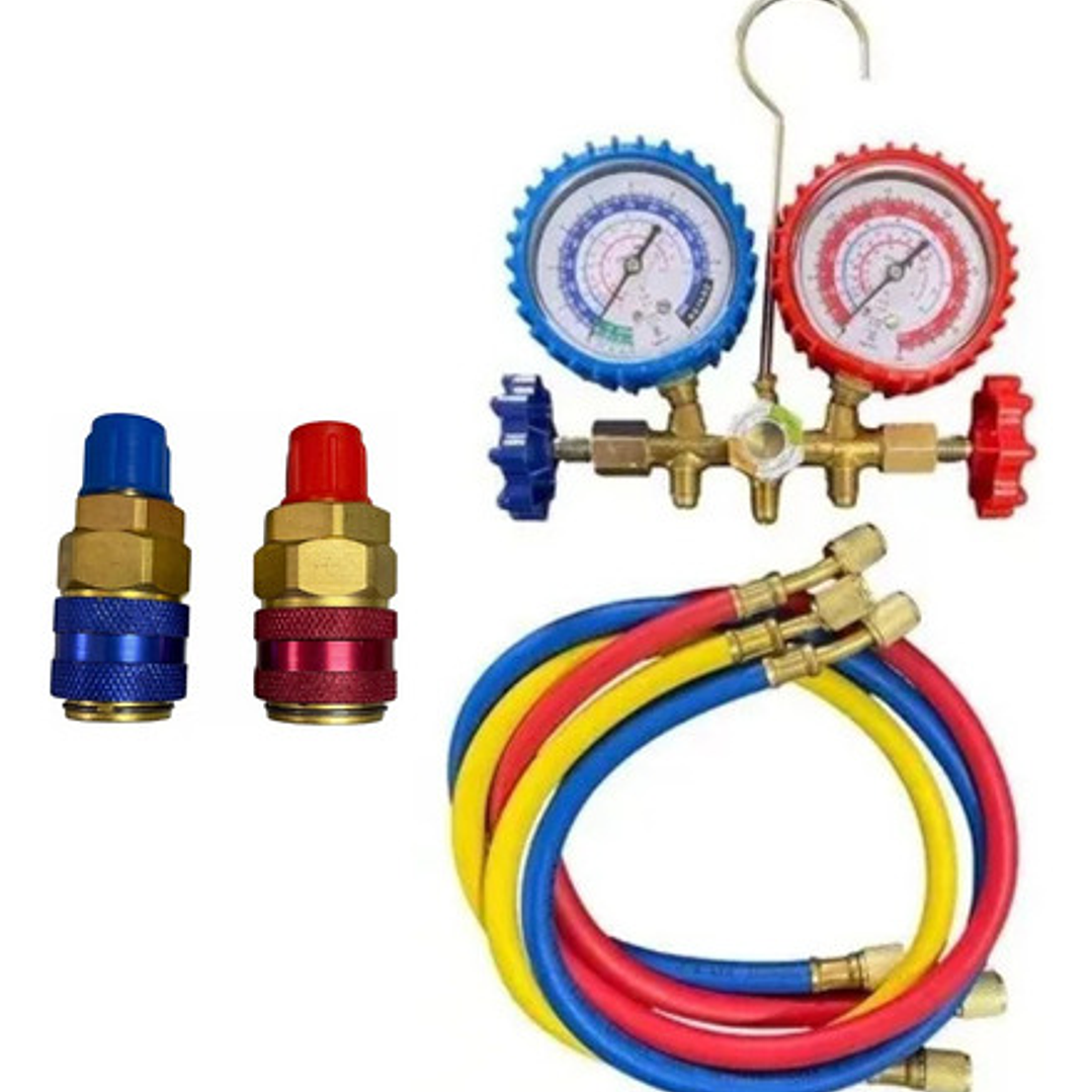 Kit De Recarga Aire Acondicionado De Vehiculo R134 5