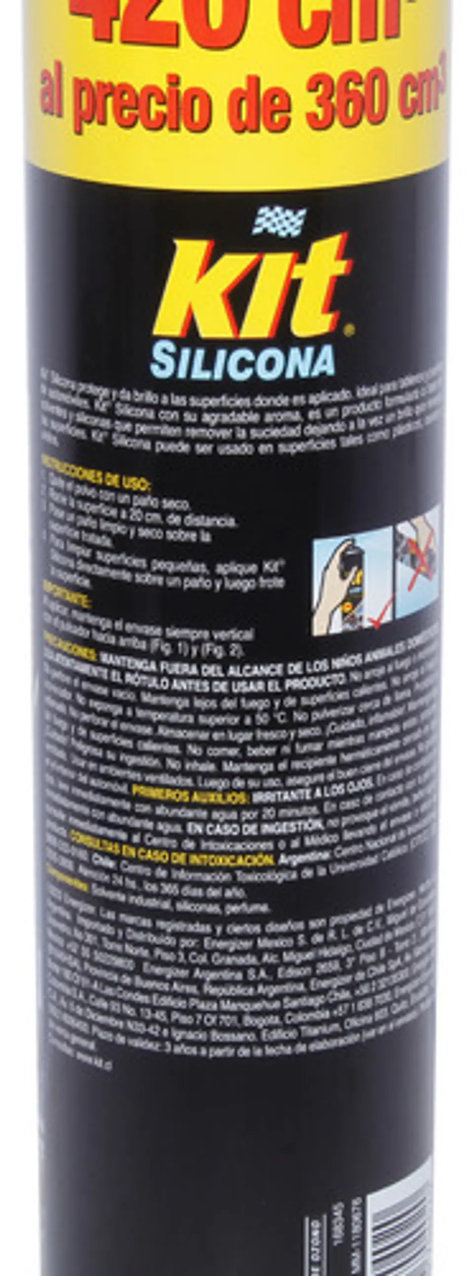 Silicona Kit En Aerosol 420ml 2