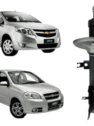 Amortiguador Delantero Para Chevrolet Sail 1.4 16v 2011-17