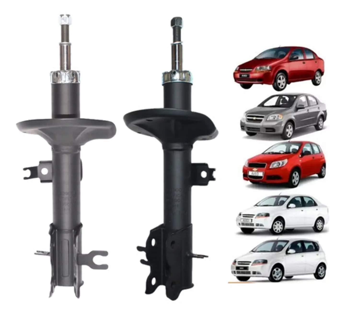 Amortiguador Delantero Para Chevrolet Sail 1.4 16v 2011-17 3