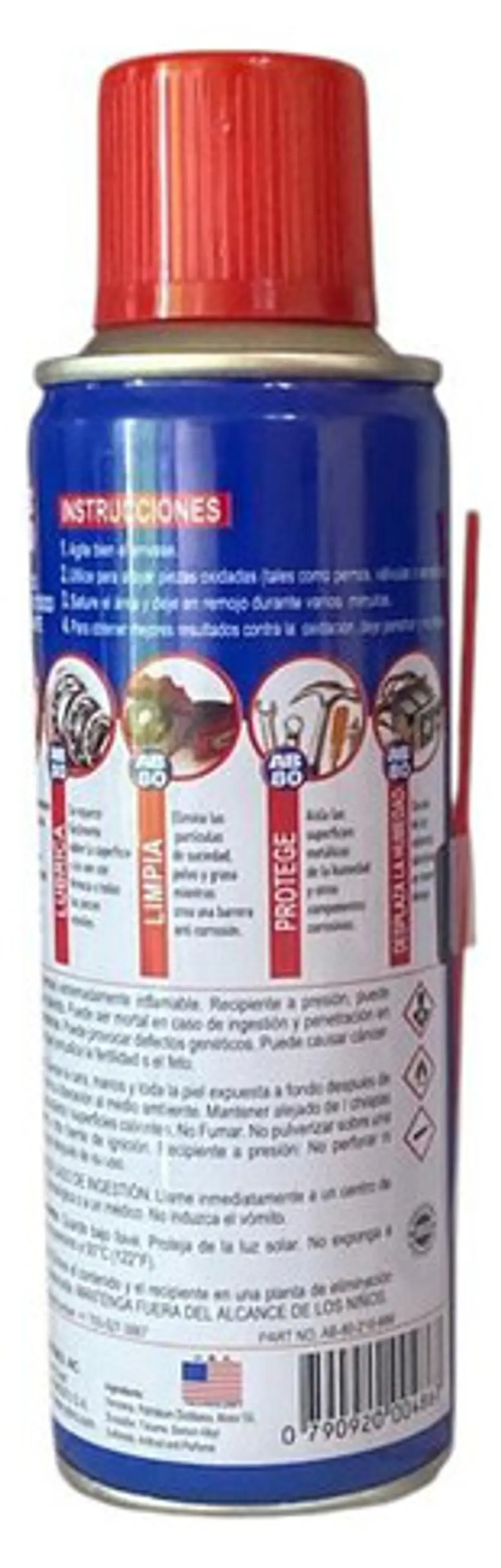 Lubricante Anticorrosivo Spray Abro Ab-80 Americano 2