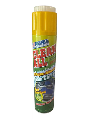 Espuma Limpia Tapiz Con Cepillo Para Auto Marca Abro