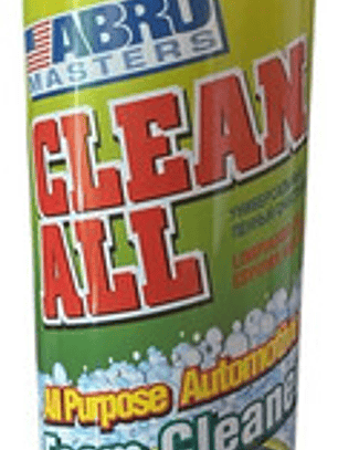 Espuma Limpia Tapiz Con Cepillo Para Auto Marca Abro