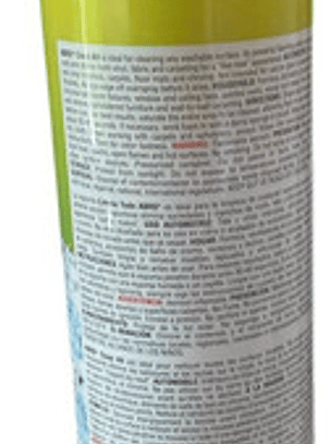 Espuma Limpia Tapiz Con Cepillo Para Auto Marca Abro