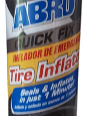 Inflador Y Sellador De Neumáticos Abro 340g Quick Fix