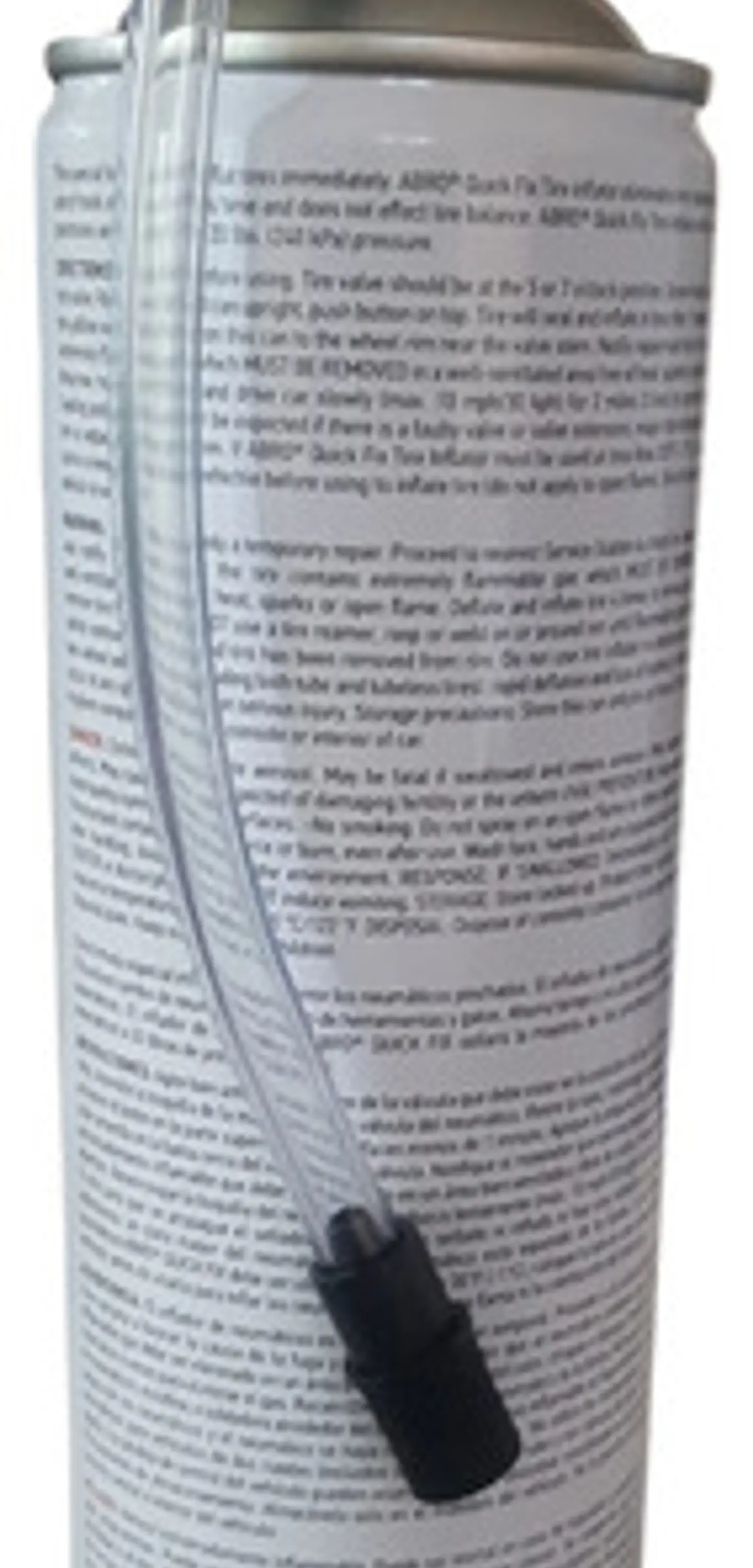 Inflador Y Sellador De Neumáticos Abro 340g Quick Fix 2