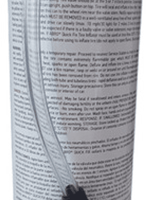 Inflador Y Sellador De Neumáticos Abro 340g Quick Fix