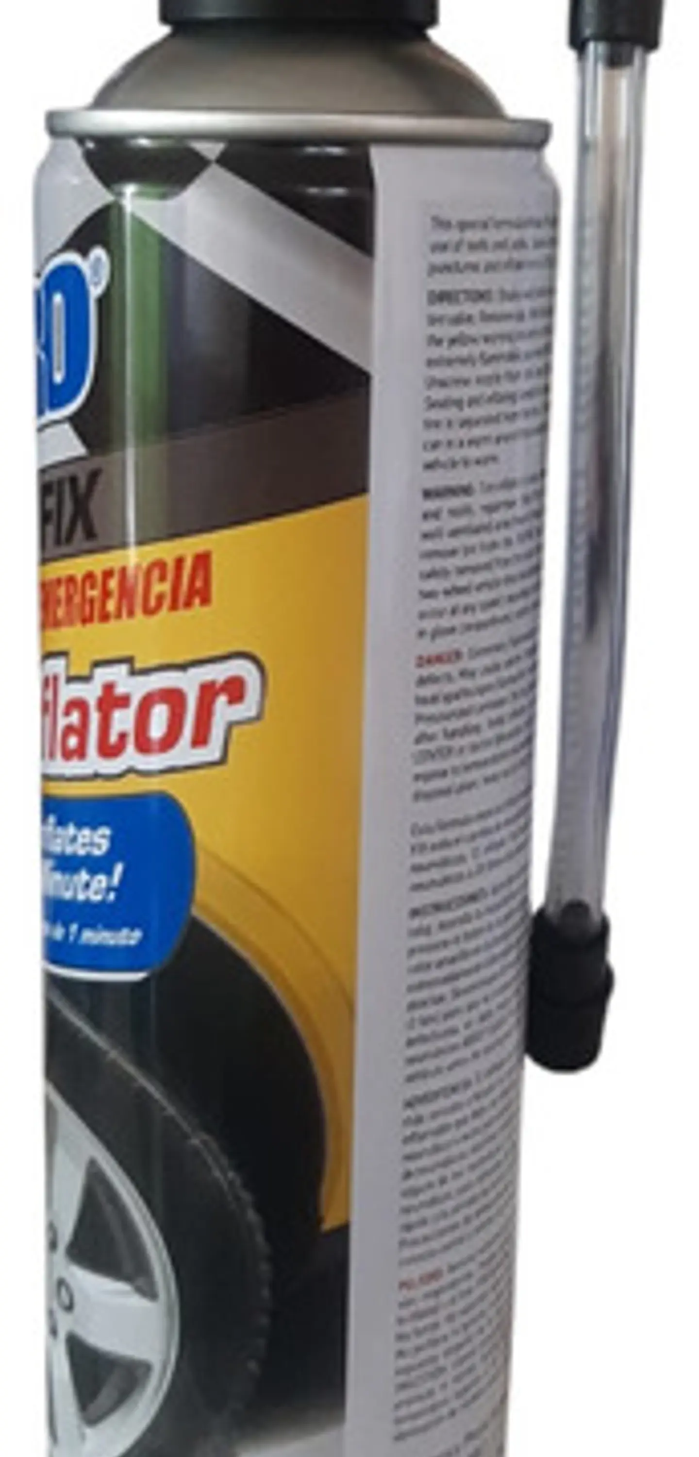 Inflador Y Sellador De Neumáticos Abro 340g Quick Fix 3